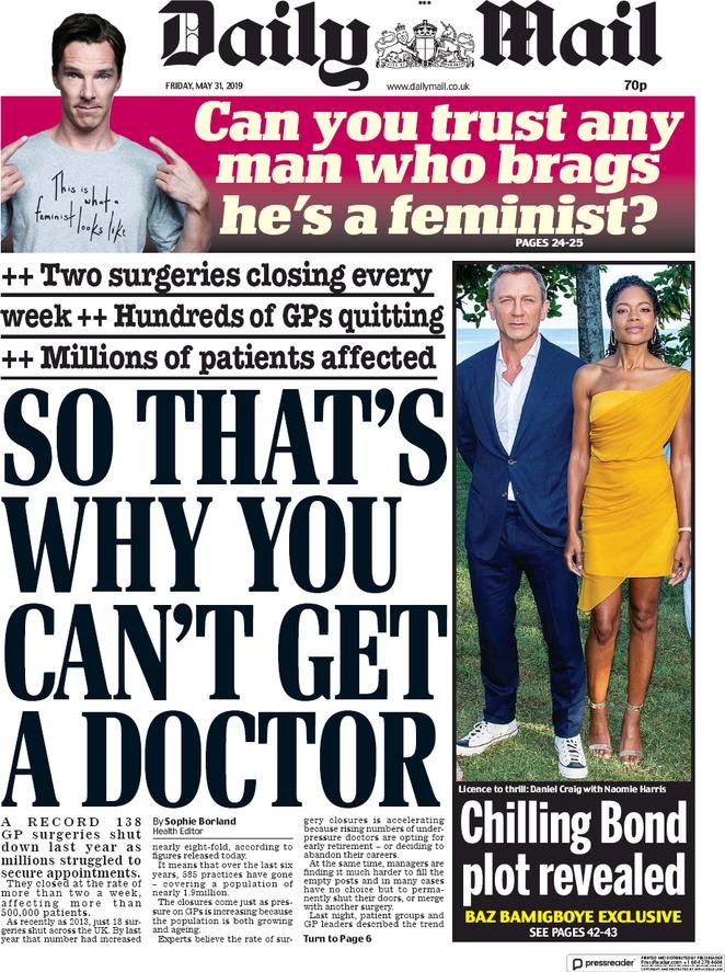 31 maggio: prime pagine&nbsp;estero