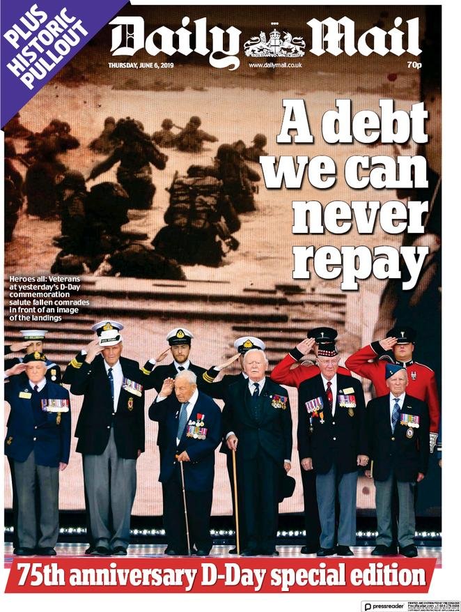 6 giugno: prime pagine&nbsp;estero