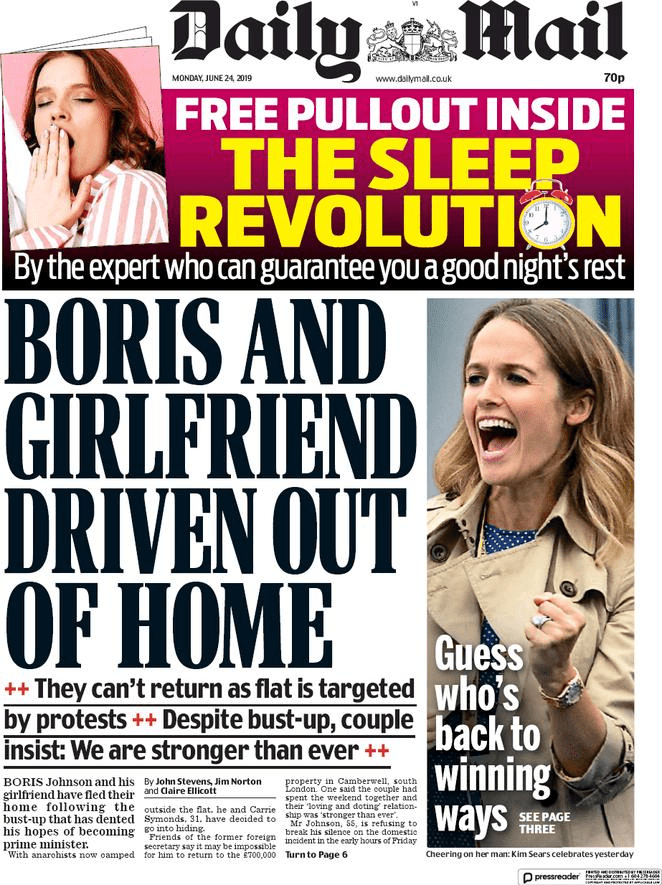 24 giugno: prime pagine&nbsp;estero