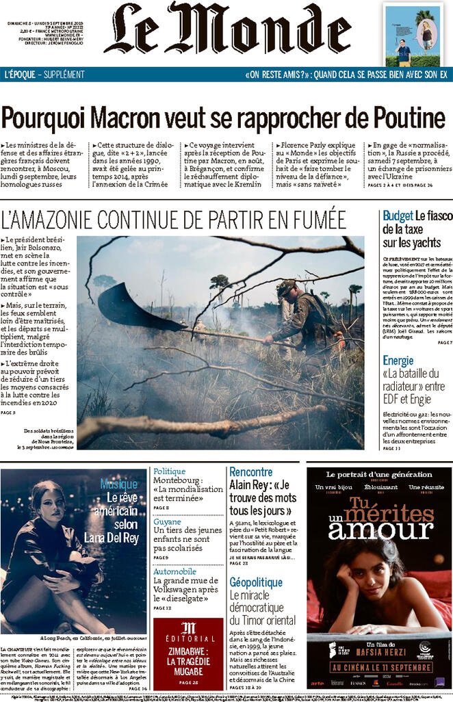 8 settembre: prime pagine&nbsp;estero