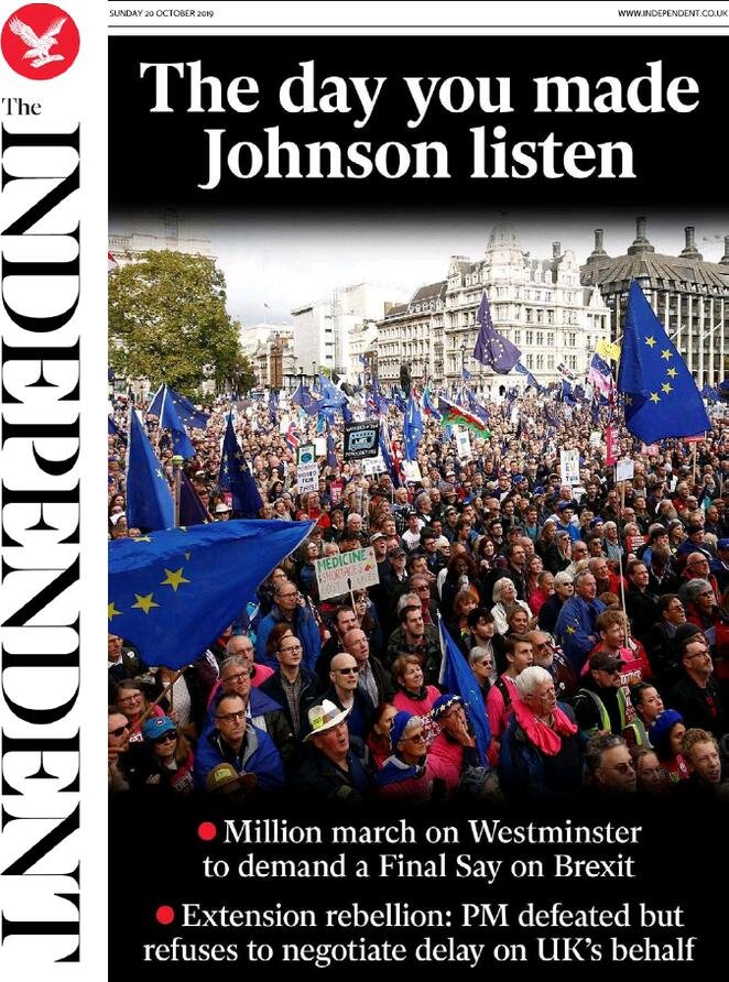 20 ottobre: prime pagine&nbsp;estero