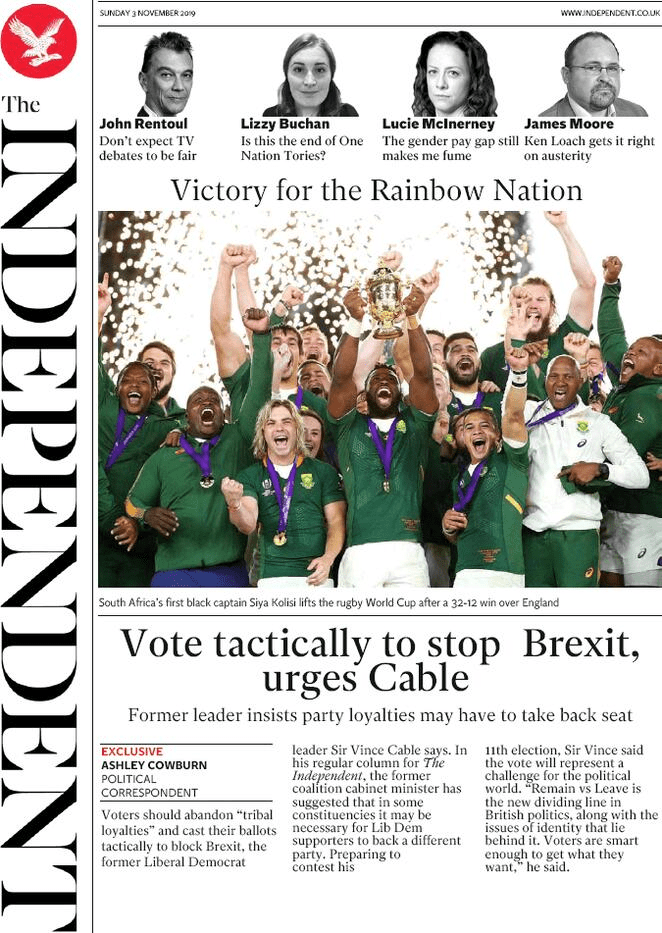 3 novembre: prime pagine&nbsp;estero