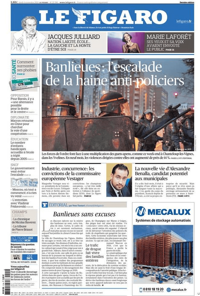 4 novembre: prime pagine&nbsp;estero