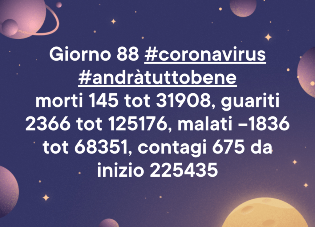 Coronavirus: 17 maggio, comunicato stampa della Protezione&nbsp;Civile