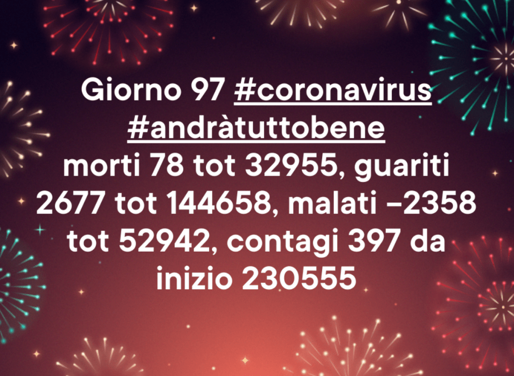 Coronavirus; 26 maggio comunicato stampa della Protezione&nbsp;Civile